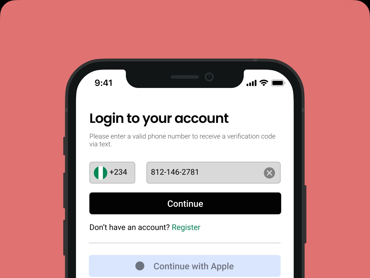 Sign up